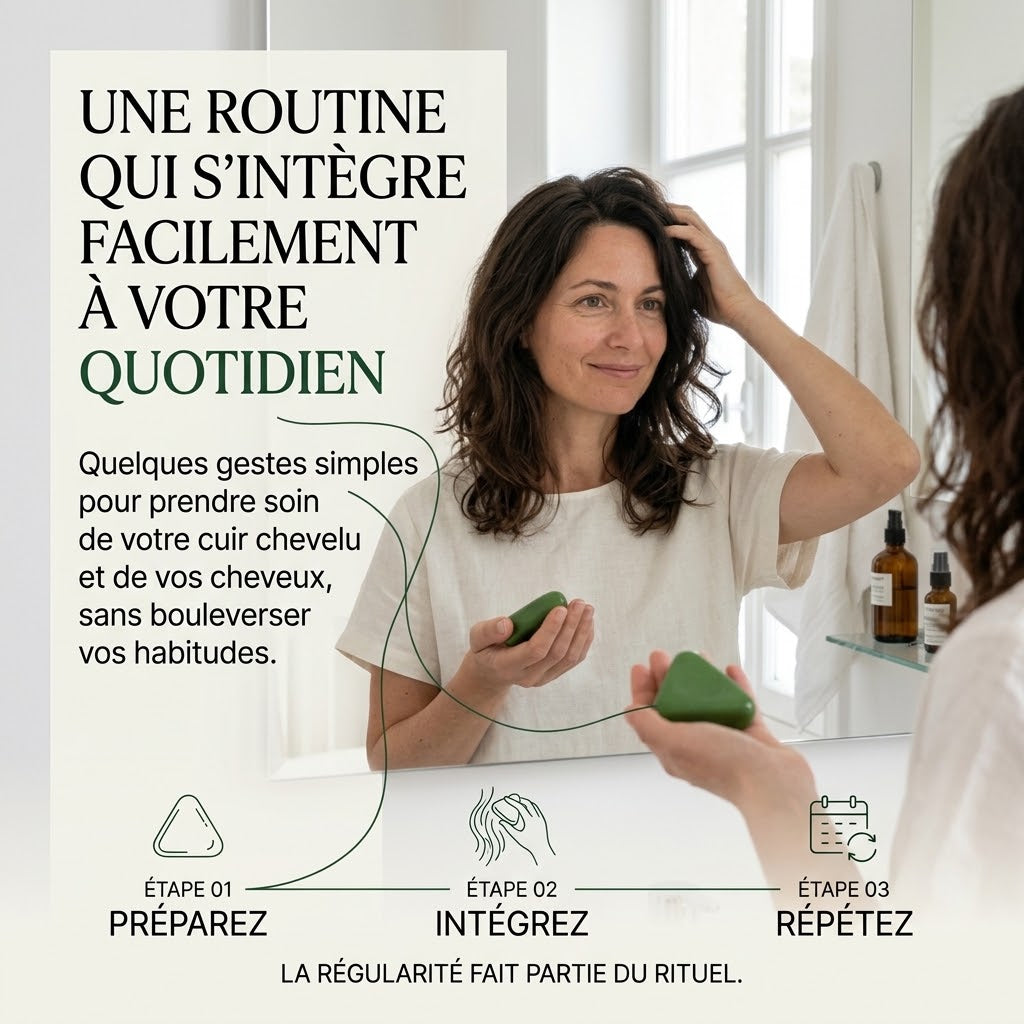 Savon Rituel Cuir Chevelu — Fortifiant & Anti-Chute pour Femme